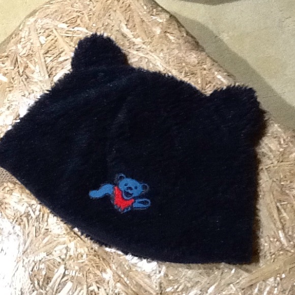 Grateful Dead BluesBear Beanie with Bear Ears - Picture 2 of 2